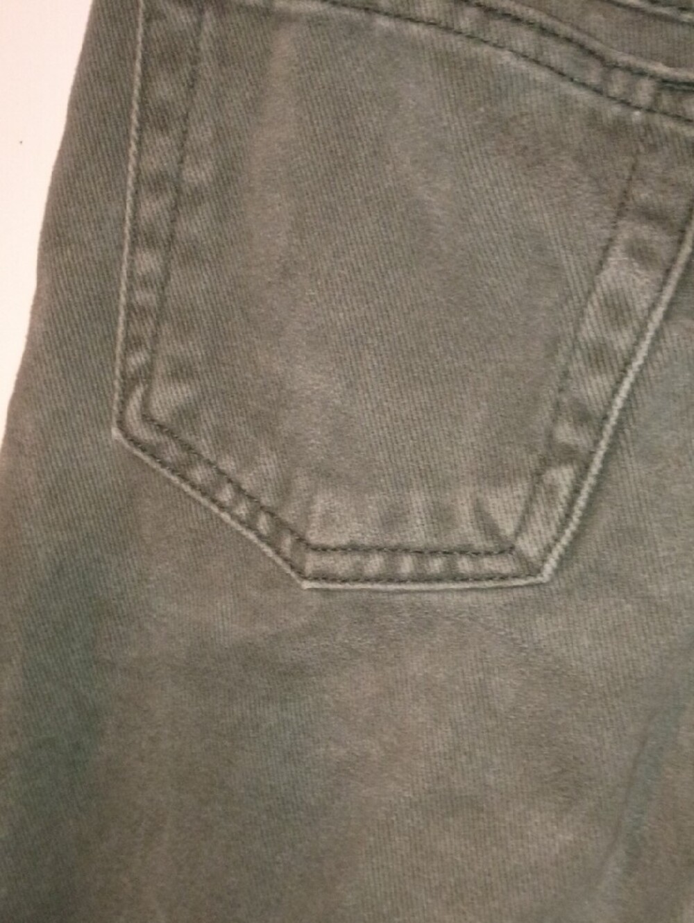 Guess Women's Skinny Jeans - Olive Green Size 28 - Picture 6 of 6